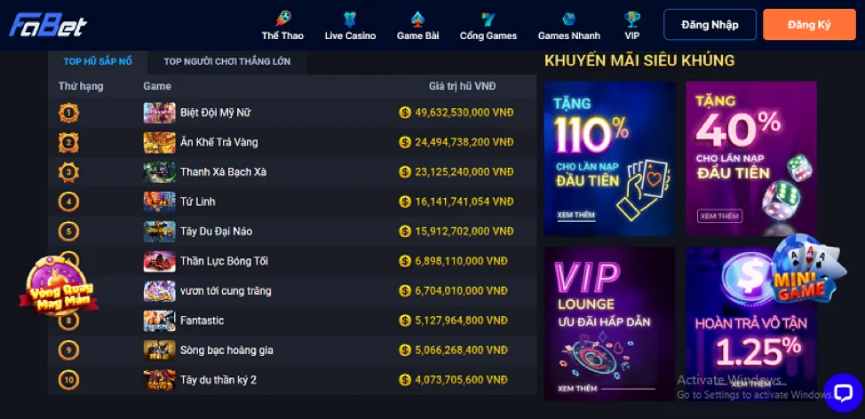 Video Slot Hiện Đại SV88